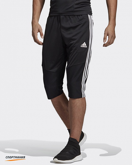 D95948 Бриджи тренировочные Adidas Tiro19 3/4 черный, белый