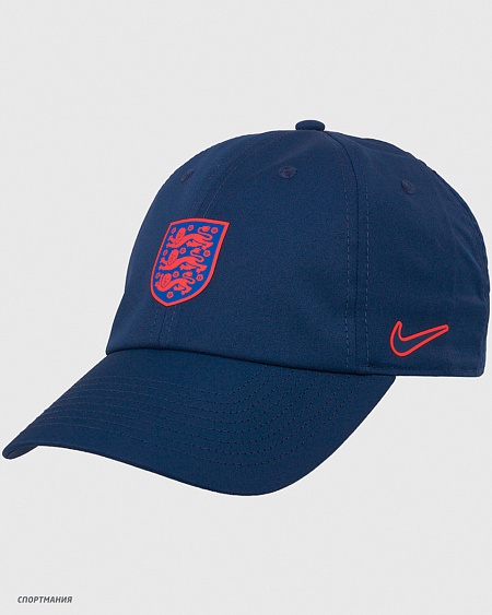 CU7609-410 Бейсболка Nike H86 сборной Англии темно-синий, красный, синий