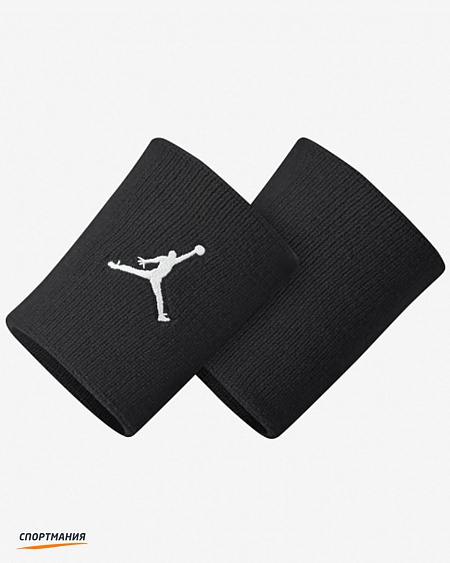 J.KN.01.010.OS Напульсники Nike Jordan Jumpman Wristbands черный