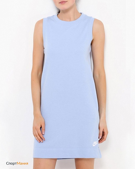848072-450 Платье теннисное Nike NSW Dress голубой