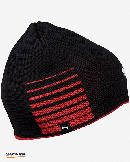 2235701 Шапка Puma Liga Reversible Beanie черный, красный