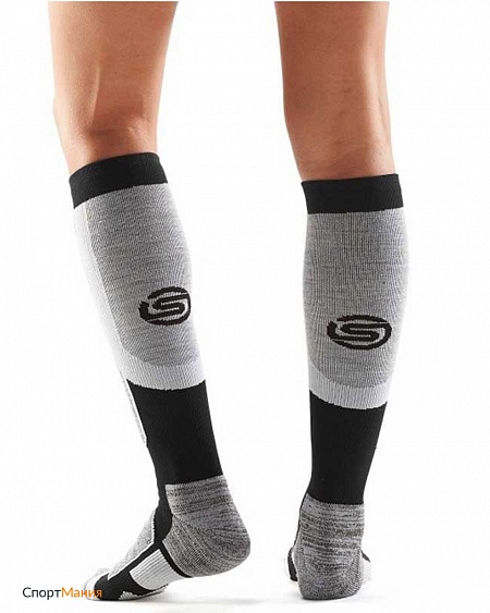 ES00029360033 Женские компрессионные гольфы Skins Essentials Activ Thermal Compressions Socks W
 сер