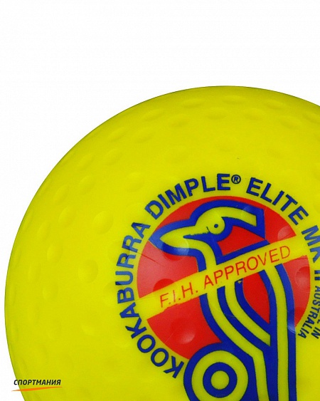 LB400Y Мяч для хоккея на траве Kookaburra Dimple Elite неоновый-желтый