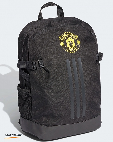 DY7696 Рюкзак Adidas FC MU черный, желтый