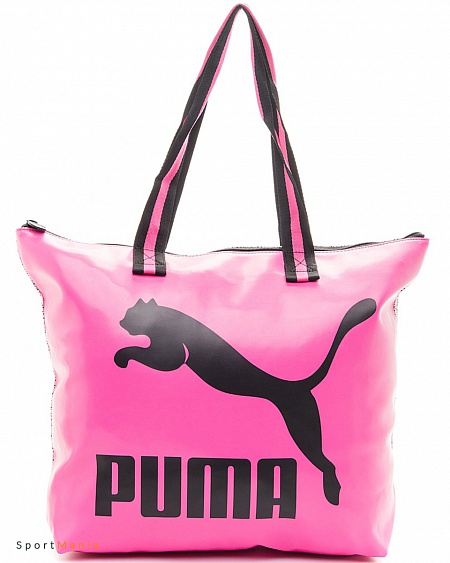07423203 Сумка женская Puma Archive Large Shopper розовый, черный, серый
