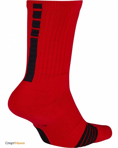 SX7622-657 Носки Nike Elite Crew красный, черный