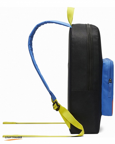 BA5928-013 Детский рюкзак Nike Classic синий, черный, оранжевый