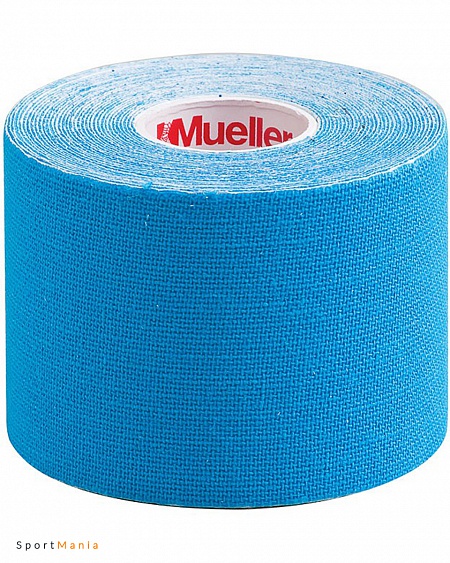 27367 Тейп Mueller Kinesiology Tape 5x5 м голубой