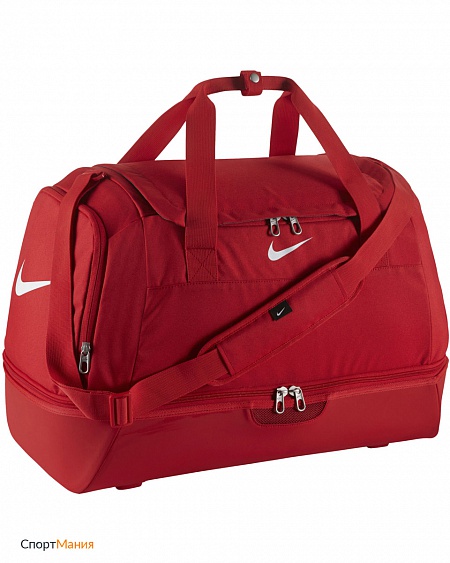 BA5196-657 Сумка спортивная Nike Club Team Swoosh Hardcase M красный