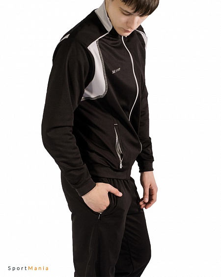 121022 Олимпийка 2К Спорт Vettore черный, серый