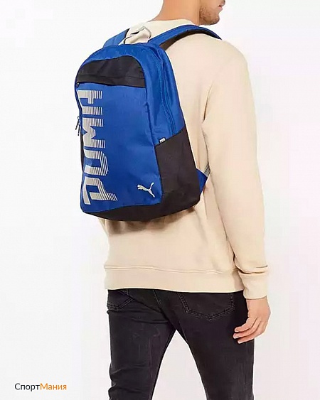 7471402 Рюкзак Puma Pioneer синий, черный