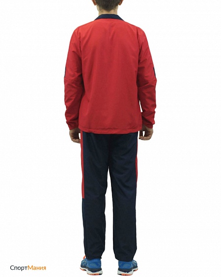 142894-0672 Спортивный костюм Asics Suit Indoor красный, темно-синий