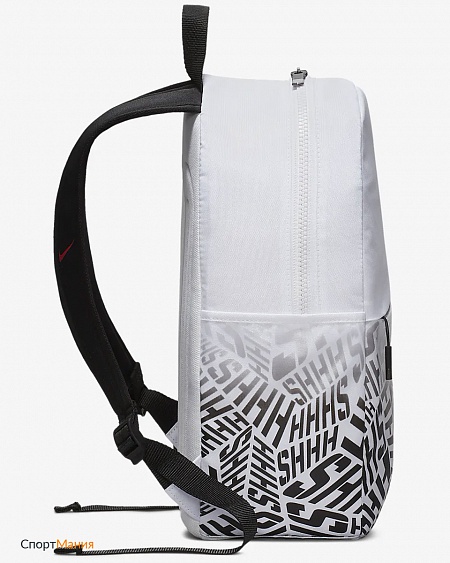 BA5537-100 Детский футбольный рюкзак Nike Neymar Jr белый, серый