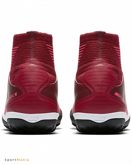 831972-606 Шиповки детские Nike Mercurialx Proximo II DF красный, черный, белый