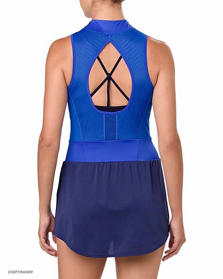 2042A053-400 Платье теннисное Asics Gel-Cool Dress синий, темно-синий