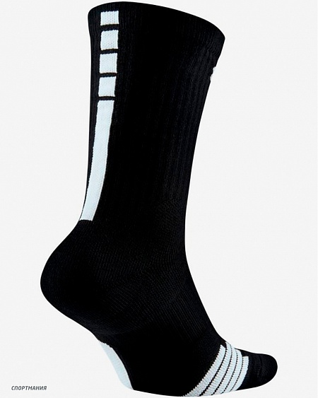 SX7587-010 Носки высокие для баскетбола Nike Elite Crew NBA черный, белый