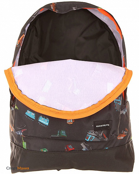 EQYBP03277-KVJ9 Рюкзак Quiksilver Everyday Poster 2 черный, синий, оранжевый