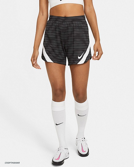 CW6095-010 Шорты женские Nike Women's Strike 21 Short темно-серый, белый