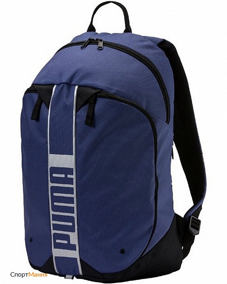 7510203 Рюкзак Puma Deck Backpack II темно-синий, белый