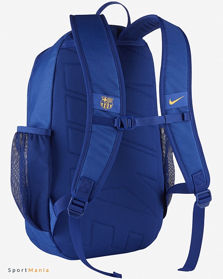BA5363-485 Рюкзак Nike ФК Барселона Stadium темно-синий, бордовый, золотой