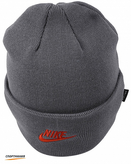 CK2298-056 Шапка Nike Atletico Madrid Dry Beanie серый, оранжевый