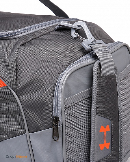 1300213-076 Спортивная сумка Under Armour Undeniable Duffle 3.0 MD серый, оранжевый