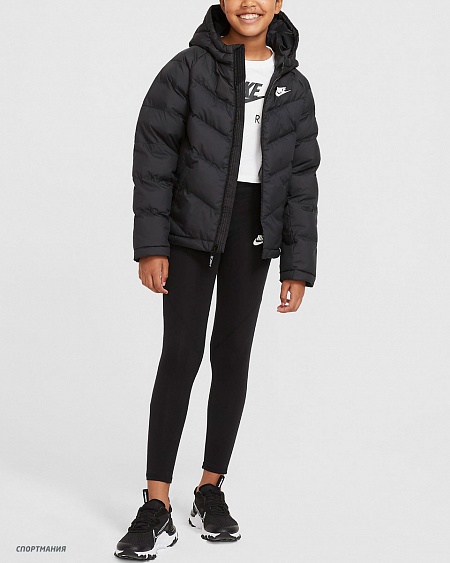 CU9157-010 Детская куртка Nike Sportswear JR черный