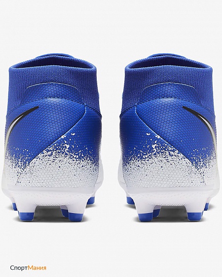 AO3258-410 Бутсы Nike Phantom Vision Academy Dynamic Fit MG синий, белый
