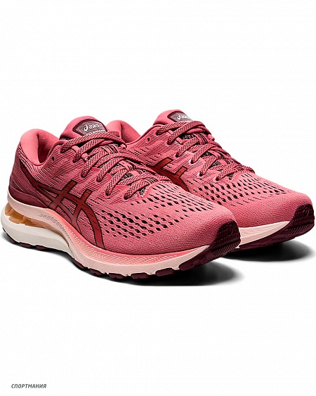 1012B047-701 Кроссовки беговые Asics Gel-Kayano 28 розовый, белый, черный