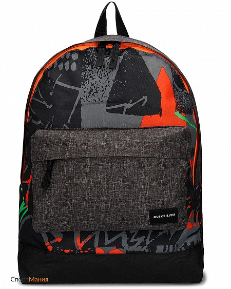 EQYBP03277-GGY6 Рюкзак Quiksilver Everyday Poster 2 серый, черный