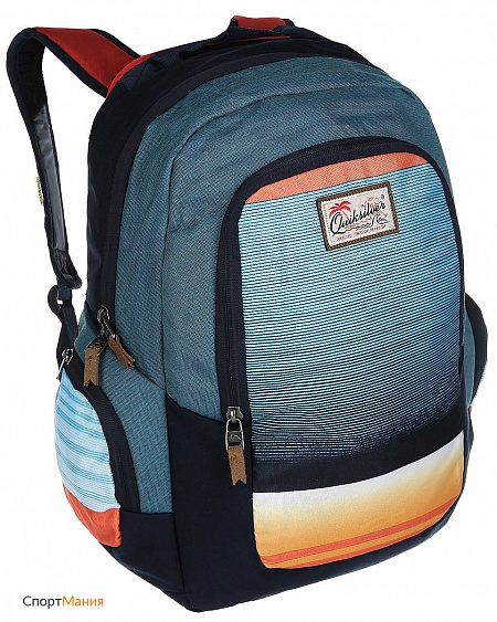 EQYBP03391-MKM3 Рюкзак Quiksilver Schoolie 3 синий, темно-синий, красный