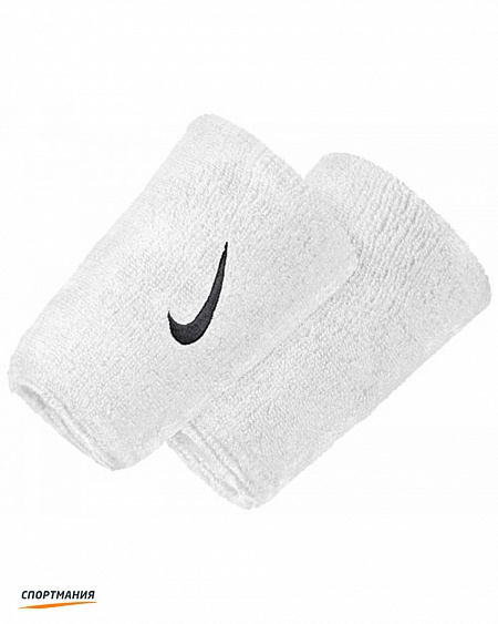 N.NN.04.358.OS Напульсники Nike Swoosh Wristbands белый, черный