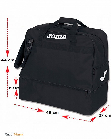 400006.100 Сумка Joma Training III черный