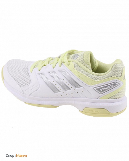 BY1754 Детские кроссовки для индор хоккея Adidas Essence белый, желтый