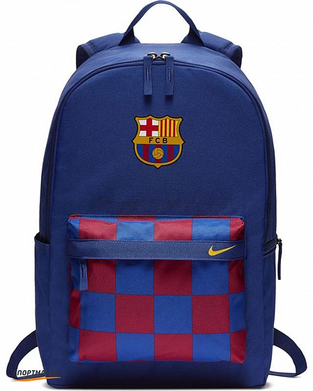 BA5819-451 Рюкзак Nike FC Barcelona Stadium синий, красный