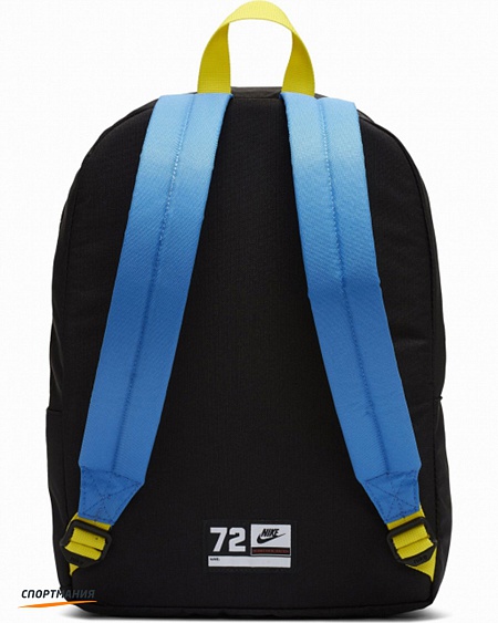 BA5928-013 Детский рюкзак Nike Classic синий, черный, оранжевый