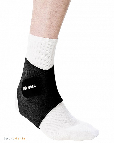 4541 Бандаж на голеностоп Mueller Neoprene Ankle Support черный