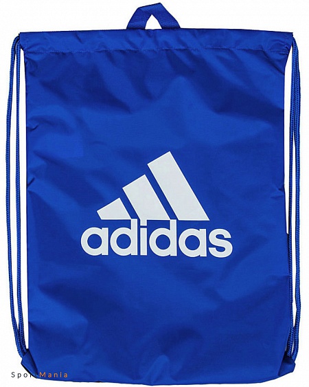 BS4763 Рюкзак-мешок Adidas Tiro синий, белый