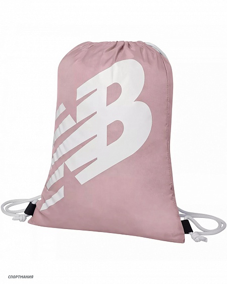 BG03202G-LWW Рюкзак New Balance Cinch Sack розовый, белый