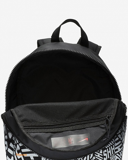 BA5537-011 Детский футбольный рюкзак Nike Neymar Jr черный, белый, серый