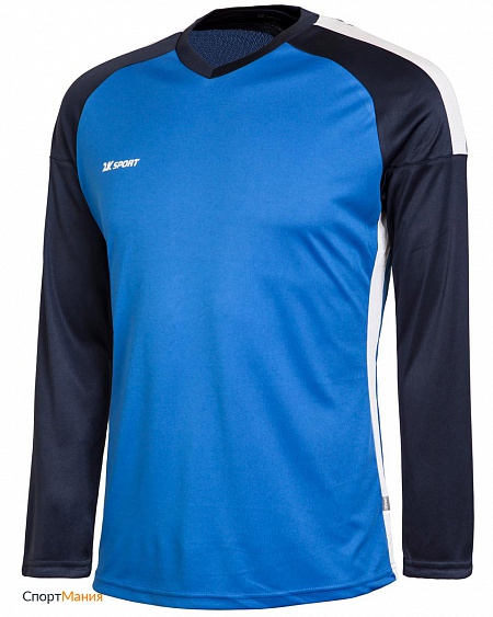 120034L Футболка с длинным рукавом 2K Sport Victory синий, темно-синий, белый