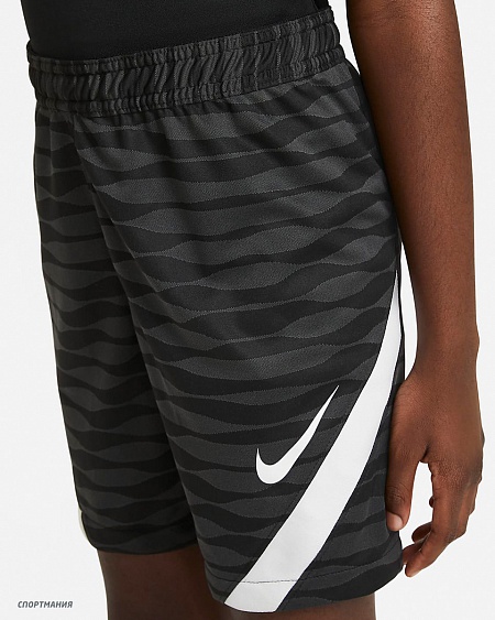 CW5852-010 Детские шорты Nike Strike 21 Short черный, белый