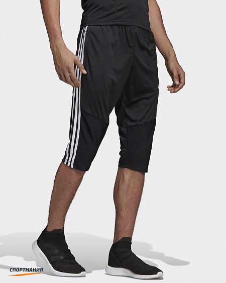 D95948 Бриджи тренировочные Adidas Tiro19 3/4 черный, белый