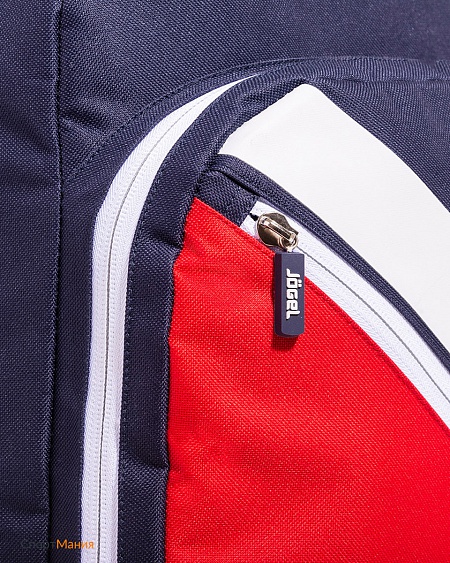 JBP-1901-291 Рюкзак Jogel темно-синий, красный, белый
