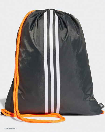FS0153 Рюкзак-мешок Adidas Mufc GS черный, оранжевый, белый
