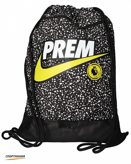 BA6431-010 Мешок для обуви Nike PL Gym Sack черный, белый