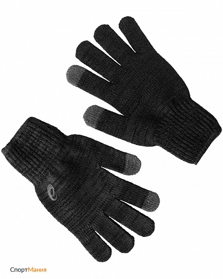 133221-0090 Перчатки Asics Liner glove черный, серый