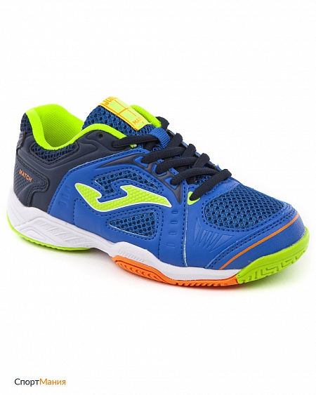 J.MATW-804 Кроссовки теннисные детские Joma Match 18 синий, темно-синий