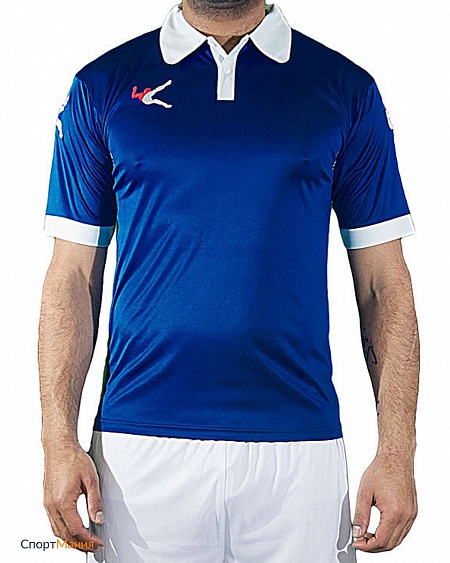 M1111-0203 Футболка игровая детская Legea Vintage Gold синий, белый