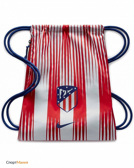 BA5414-658 Рюкзак-мешок Nike Atletico Madrid белый, красный